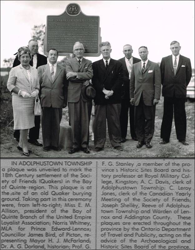 D20 Quaker Plaque Oct 1962